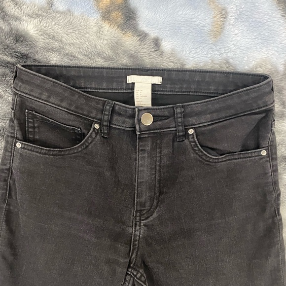 Black jeans tie bottoms - Picture 5 of 9